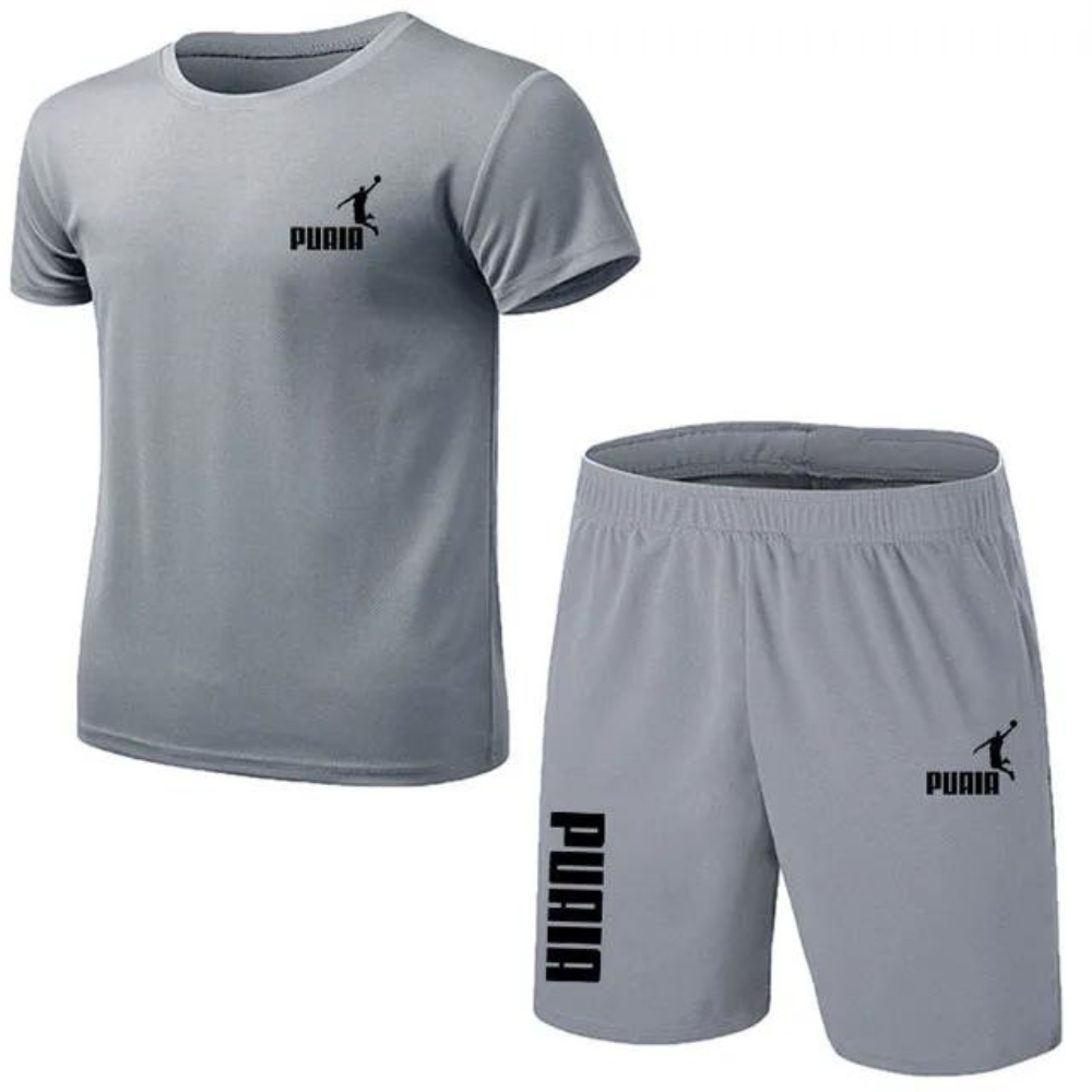 Azzurra Gym set | Gym t-shirt en gym shorts