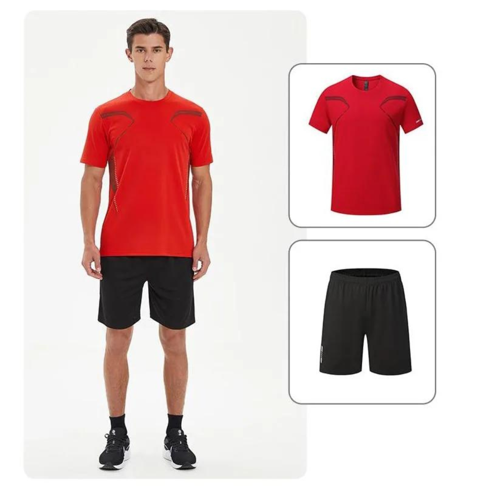 Mattia Gym set | Gym t-shirt en gym shorts