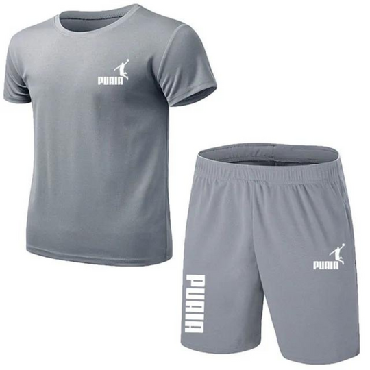 Azzurra Gym set | Gym t-shirt en gym shorts