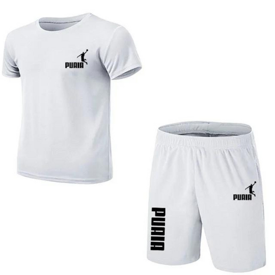 Azzurra Gym set | Gym t-shirt en gym shorts